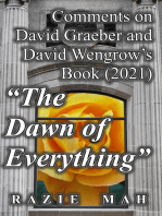 Comments on David Graeber and David Wengrow's Book (2021) "The Dawn of Everything"