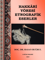 Hakkari Yöresi Etnografik Eserler