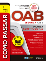 OAB Segunda Fase: Prática Constitucional