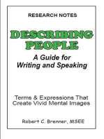 Describing People: A Guide for Writers and Speakers
