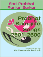 Prabhat Samgiita Songs 2501-2600: Translations by Abhidevananda Avadhuta: Prabhat Samgiita, #26