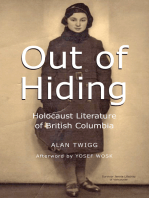 Out of Hiding: Holocaust Literature of British Columbia