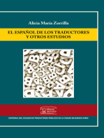 El español de los traductores y otros estudios