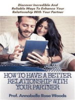 How To Have a Better Relationship With Your Partner