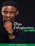 Dear Entrepreneur: July