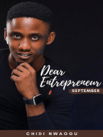 Dear Entrepreneur