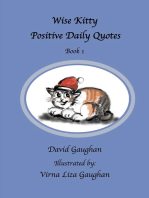 Wise Kitty Positive Daily Quotes