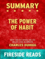 The Power of Habit: Why We Do What We Do in Life and Business by Charles Duhigg: Summary by Fireside Reads