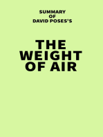 Summary of David Poses's The Weight of Air