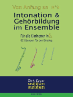 Intonation & Gehörbildung im Ensemble: Für alle Klarinetten in Eb - 62 Übungen für den Einstieg