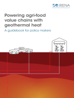 Powering agri-food value chains with geothermal heat: A guidebook for policy makers