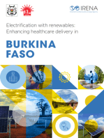 Electrification with renewables: Enhancing healthcare delivery in Burkina Faso