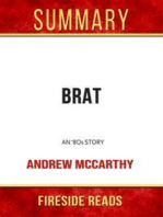 Brat: An '80s Story by Andrew McCarthy: Summary by Fireside Reads
