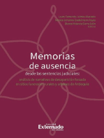 Memorias de ausencia