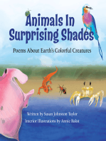 Animals in Surprising Shades: Poems About Earth's Colorful Creatures