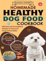 Homemade Healthy Dog Food Cookbook