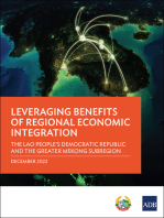 Leveraging Benefits of Regional Economic Integration: The Lao People’s Democratic Republic and the Greater Mekong Subregion