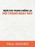 Mười cáo trạng chống lại Hội thánh ngày nay