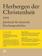 Herbergen der Christenheit 2018/2019: Jahrbuch für deutsche Kirchengeschichte