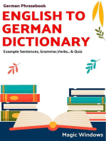 English to German Dictionary