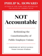 Not Accountable: Rethinking the Constitutionality of Public Employee Unions