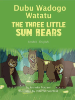 The Three Little Sun Bears (Swahili-English): Language Lizard Bilingual World of Stories