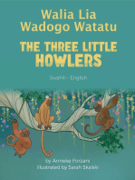 The Three Little Howlers (Swahili-English)