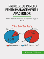 Principiul Pareto pentru managementul afacerilor: Extindeți-vă afacerea cu ajutorul regulii 80/20