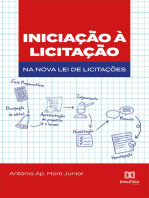 Iniciação à licitação na Nova Lei de Licitações