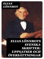 Elias Lönnrots svenska skrifter