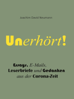 Unerhört!: Gedanken aus der Corona-Zeit