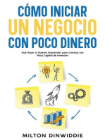 Cómo Iniciar un Negocio con Poco Dinero: Qué Hacer si Quieres Emprender pero Cuentas con Poco Capital de Inversión