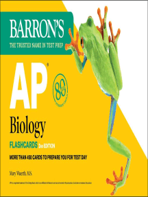 AP Biology Flashcards, Second Edition: Up-to-Date Review by Mary Wuerth -  Ebook | Scribd