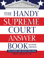 The Handy Supreme Court Answer Book