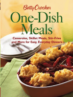 Betty Crocker One-Dish Meals: Casseroles, Skillet Meals, Stir-Fries and More for Easy, Everyday Dinners