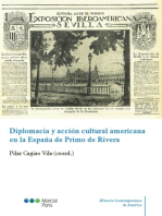 Diplomacia y acción cultural americana en la España de Primo de Rivera