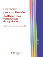 Gestación por sustitución: Análisis crítico y propuesta de regulación