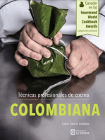 Técnicas profesionales de cocina Colombiana