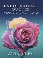 Encouraging Quotes: HOPE - to Live Your Best Life