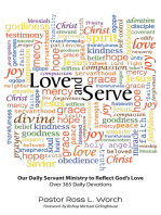Love and Serve: Our Daily Servant Ministry to Reflect God's Love: Over 365 Daily Devotions