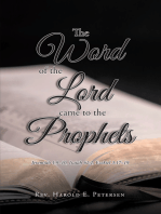 The Word of the Lord Came to the Prophets: Jeremiah 1:9-10, Isaiah 62:2, Ezekiel 3:17-19