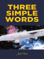 Three Simple Words