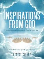Inspirations from God: You are never alone with God in your life