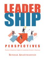 Leadership Perspectives: Practice Competency Insights for Leadership Evolution in Business