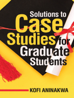 Solutions to Case Studies for Graduate Students