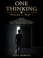 One Thinking: Volume 1, Part 1