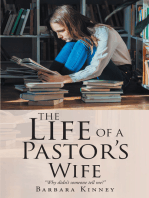 The Life of a Pastor's Wife: "Why didn't someone tell me?"