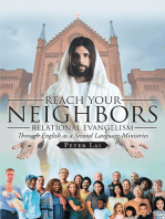 Reach Your Neighbors: Regional Evangelism through English as a second language ministries