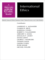 International Ethics: A Philosophy and Public Affairs Reader