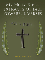 My Holy Bible Extracts of 1,401 Powerful Verses: Third Edition